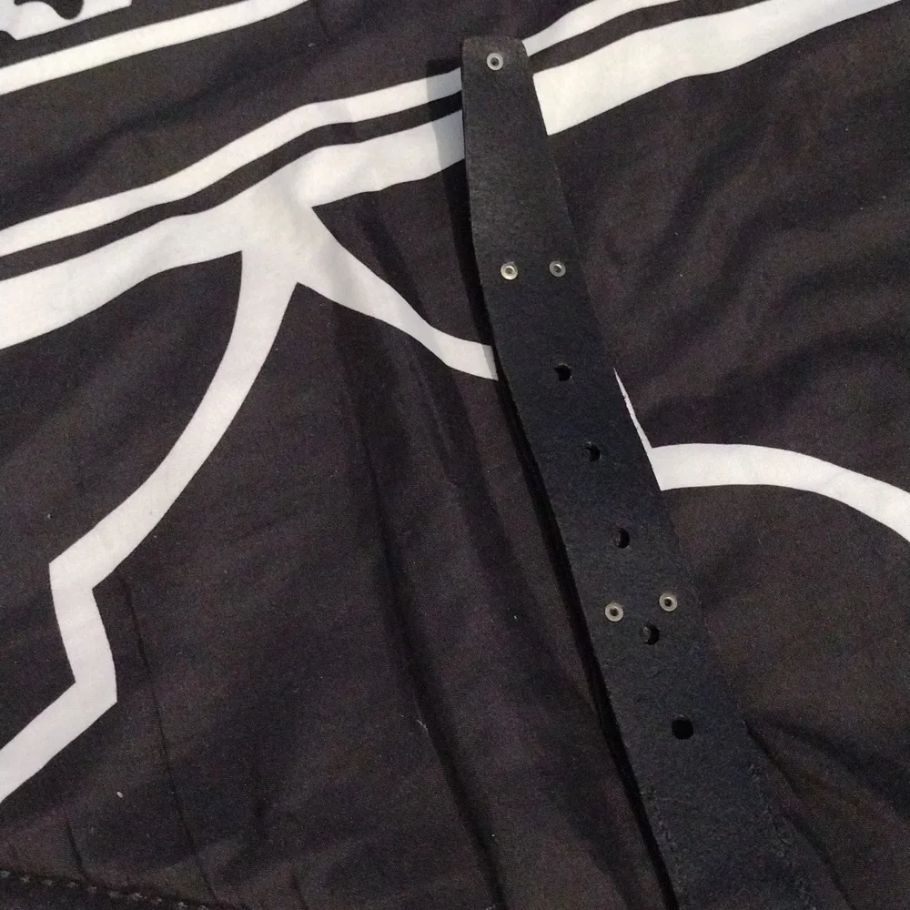 Dolce and Gabbana Leather & Felt Belt